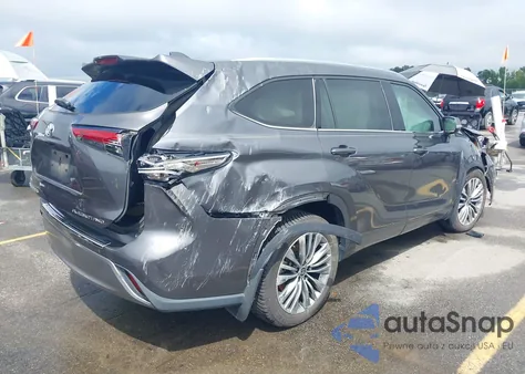 2022 Toyota Highlander Platinum из США, поврежденный, VIN 5TDFZRBH7NS172392